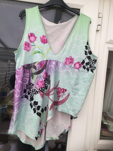 Unusual asymmetric ladies top - unusual,