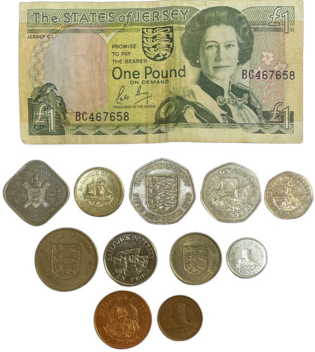 Jersey coin collection - jersey,