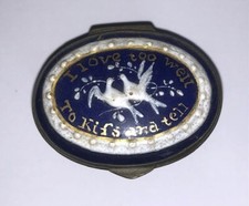 ANTIQUE C18TH BILSTON ENAMEL