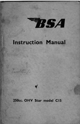 1959 1967 bsa c15 star - 1959-1967,