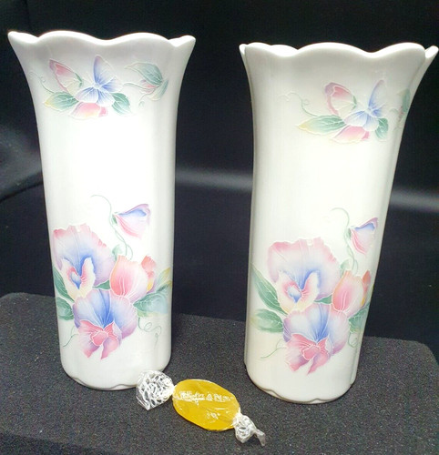 Pair mayfair vases by - pair, of