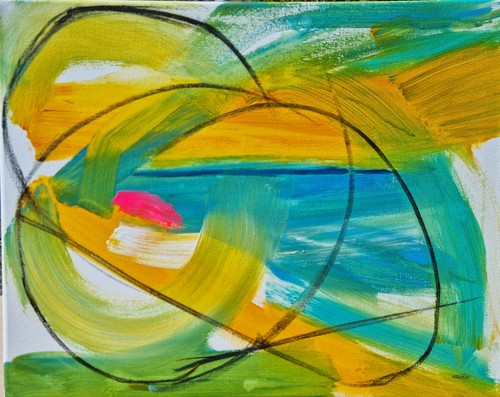 Abstract seascape original - abstract,