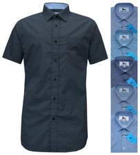 Mens Short Sleeve Shirt Polka