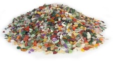 1kg bag mixed gemstone chips - 1kg,