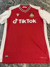 Wrexham 2021/22 Macron Home Shirt. Perfect Condition. Mens Size Medium