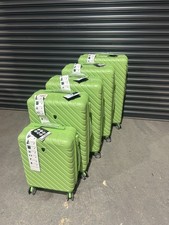 Aires 5PC Suitcase Set | Lime