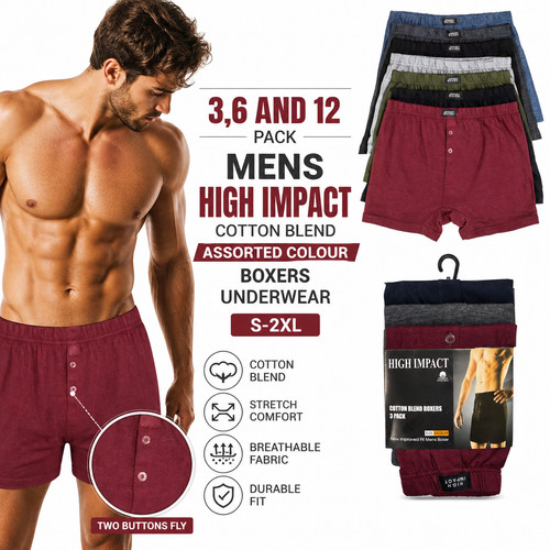 Pack mens classic - 3,6,