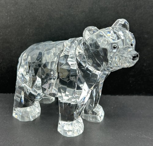 Swarovski crystal grizzly bear - swarovski,