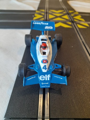 Scalextric car tyrrell elf - car,