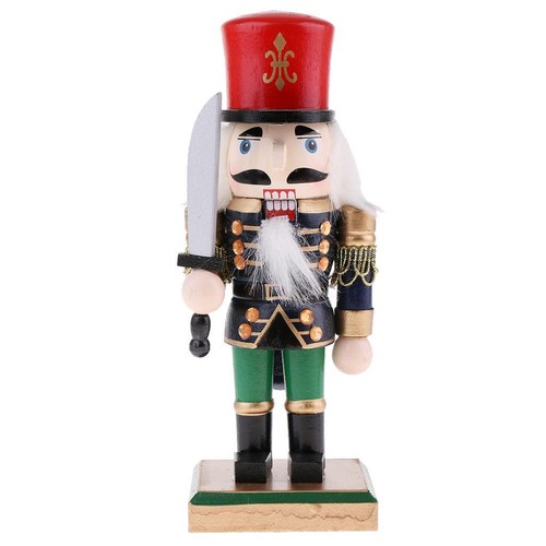 20cm wooden nutcracker solider - nutcracker,