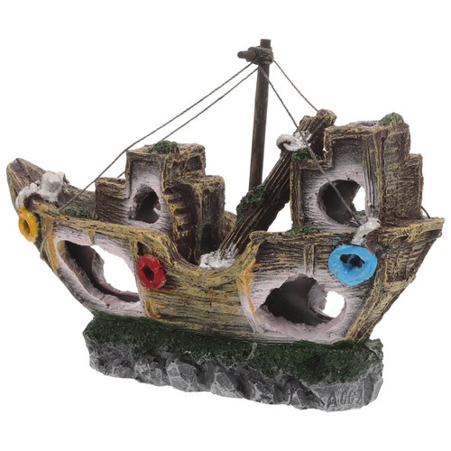 Fish tank ship - fish,