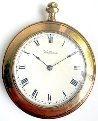 Pocket watch american - watch, waltham