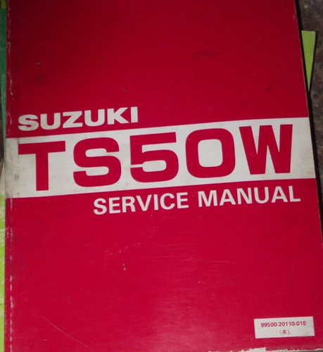 Suzuki ts50w service - suzuki,