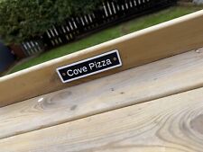 Custom Text Sign For Pizza