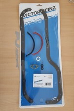 PINTO SUMP GASKET SET BY VICTOR REINZ WITH  UPRATED TABBED YB REAR SUMP SEAL 