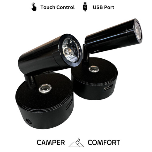 12v led black light - black, campervan