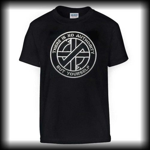 Crass authority shirt - crass, t/shirt