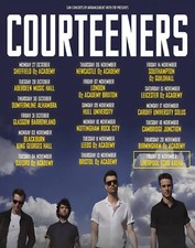 The Courteeners UK Tour A3 A4 Print Poster Unframed