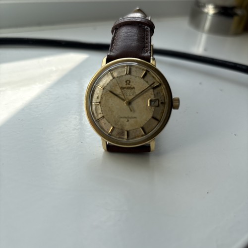 Omega constellation 14k watch - omega,
