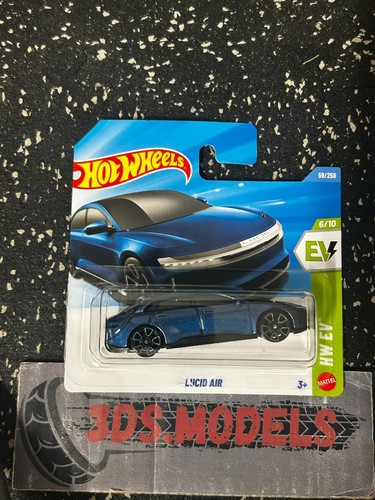 Hot wheels lucid air blue - lucid,
