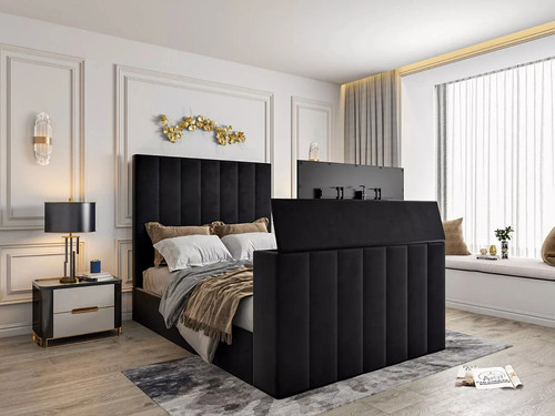 Bed frame with ottoman - frame,