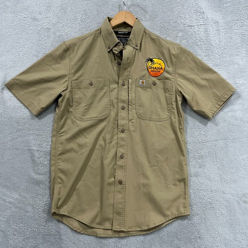 Carhartt shirt men small khaki - carhartt,