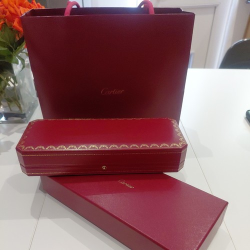 Cartier red long - gift, &