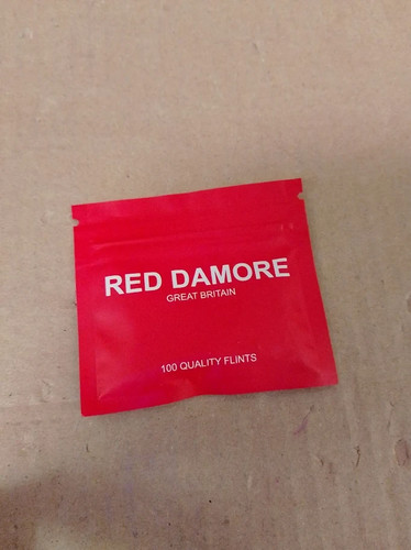 Red damore lighter flints 100 - red,