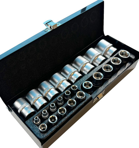 Autojack 24pc sae socket set - 24pc,
