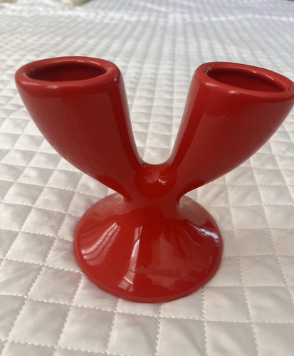Red porcelain double - red, egg