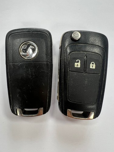 Vauxhall button remote flip - vauxhall,