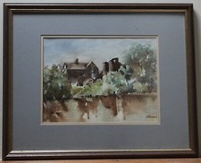 The Old Mill Framed
