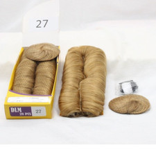 Hair Extension Short  Blonde Hair with Closure Virgin Peruvian Human Hair Weave