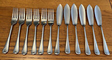 FIRTH STAYBRITE GB&S STAINLESS STEEL 8 PIECE FISH CUTLERY SET