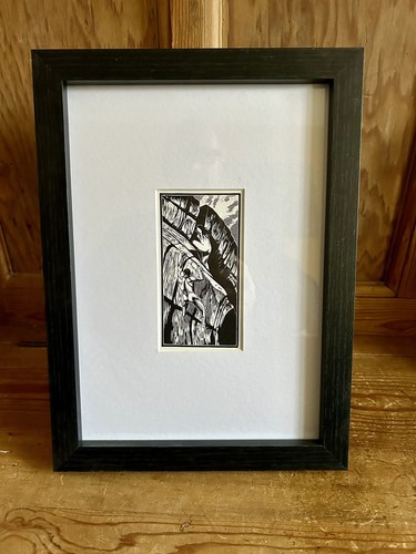 Gustav vigeland woodcut - vigeland,
