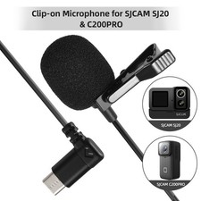New Sports Camera Clip-on Mic