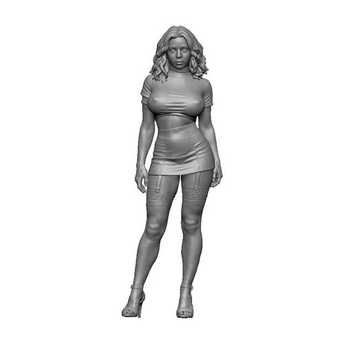 120mm resin female lady model - 120mm,