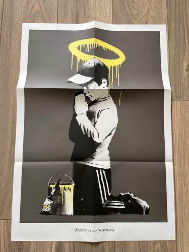 Banksy forgive our - banksy, “forgive