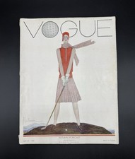 Vintage Vogue Magazine, July
