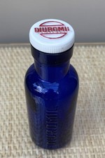 Vintage Cobalt Blue Glass 14cm