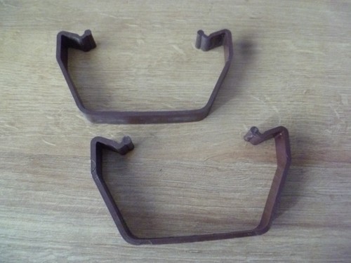 Gutter clip 112mm - 112mm, fitting