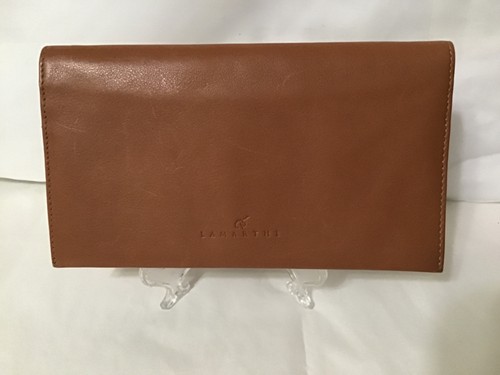 Lamarthe brown leather fold - brown,