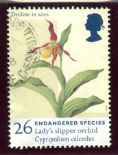 1998 Lady Slipper Orchid 26p