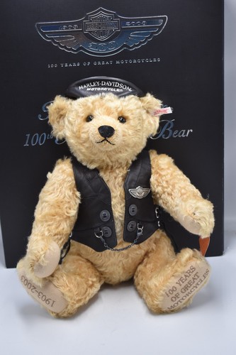 Steiff harley davidson 100th - harley,