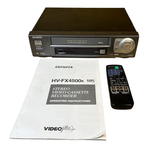 Aiwa fx4500 vcr - hv-fx4500,