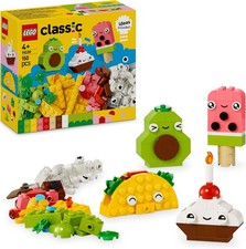 LEGO Classic Creative Food Friends Playset, Role-Play Toy for Boys... 