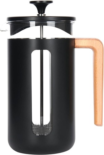 Stainless steel cafetiere - stainless, caf
