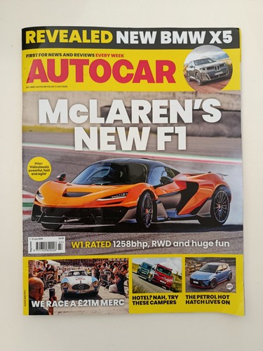 Autocar magazine 1st july - magazine,