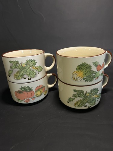 Soup bowls mugs 1970 s - x,