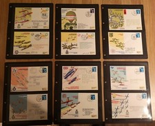 RAF Museum Hendon AIR DISPLAY Series (40) Covers & Data Cards 1974-78